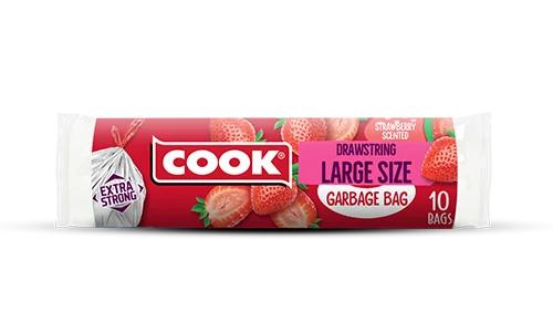 Strawberry, Large Size, 10 Bags