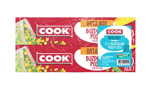 3+1, Medium, 120 Bags