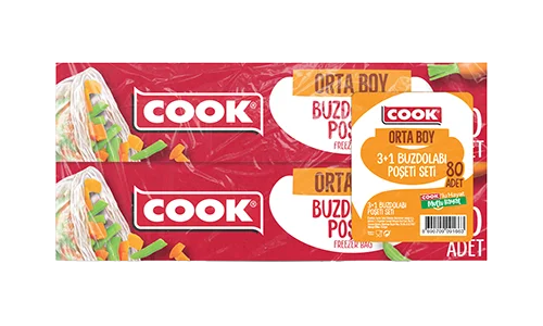 3+1, Medium, 80 Bags