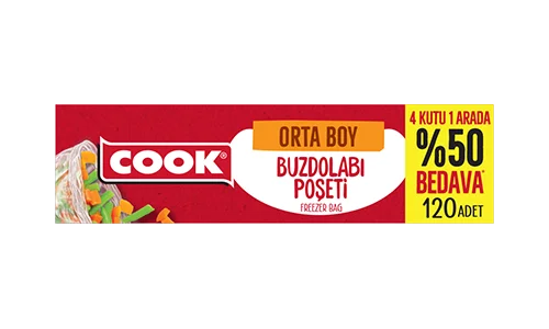 4 in 1, Medium, 120 Bags