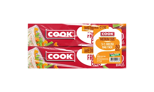 3+1, Medium, 80 Bags