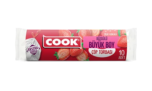 Strawberry, Large Size, 10 Bags